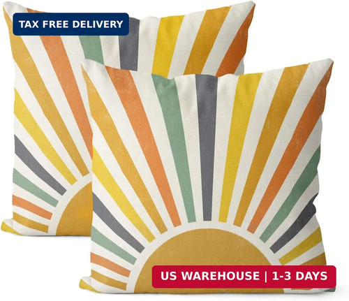 Boho pillow covers 18x18 set - covers,